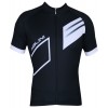 Radsport-Set (Radtrikot Blade Jersey+Trägerhose Cocis 2) schwarz/weiß