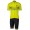 RC TEAM 10 Radsport-Set (Kurzarmtrikot+Trägerhose) gelb/schwarz