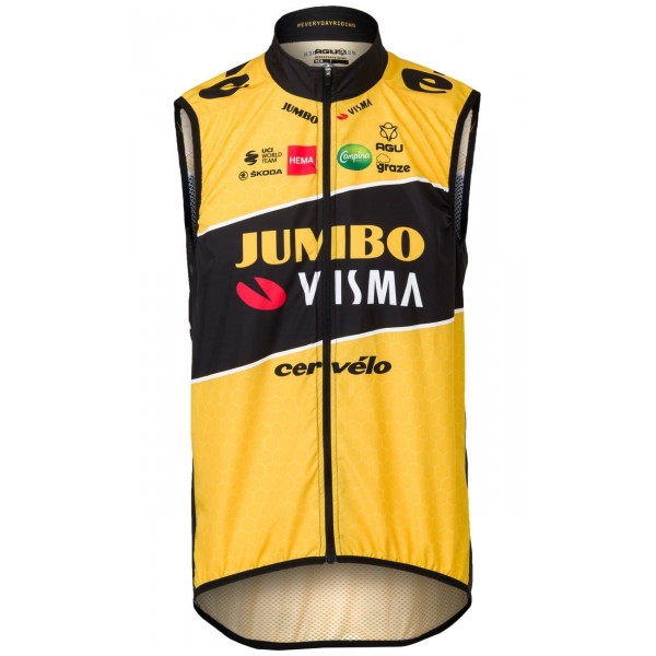 TEAM JUMBO-VISMA 2022 Fahrradweste-Radsport-Profi-Team